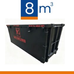 Skip bin  8 m3